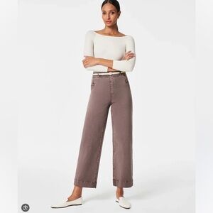 Spanx Stretch Twill Pant Color Wild Rose